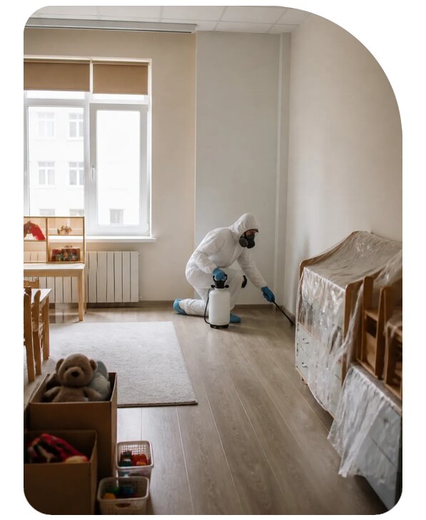 Дезинсекция детского сада в Сарапуле цена от 5162 р. | Сенат-Срл